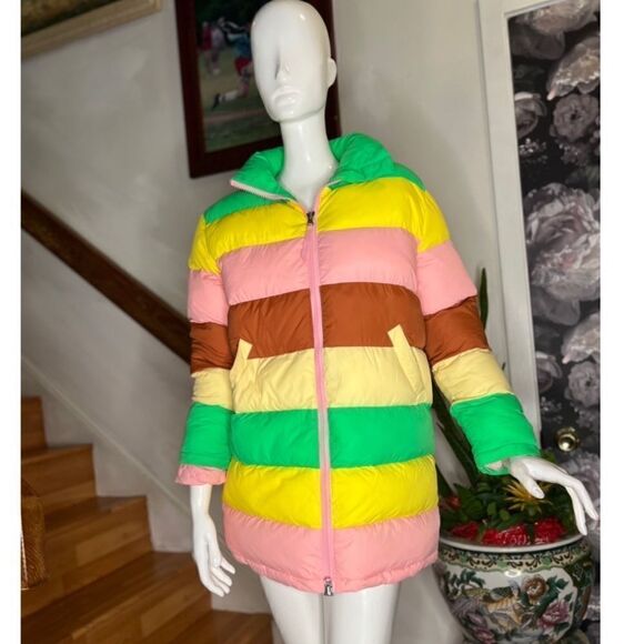 RACHEL ANTONOFF Terry Puffer in Colorblock - Picture 8 of 12